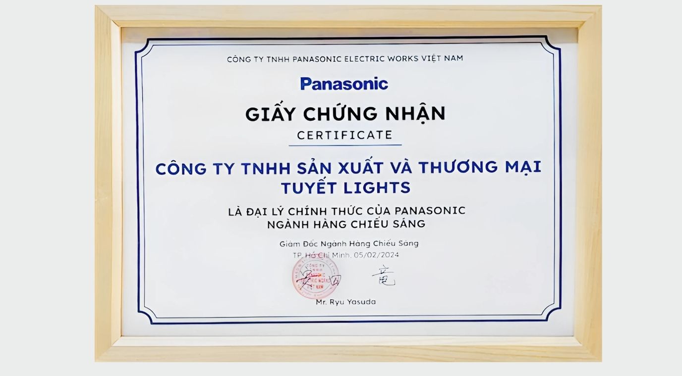 Tuyết Lights Nhà Phân Phối Chính Hãng Panasonic
